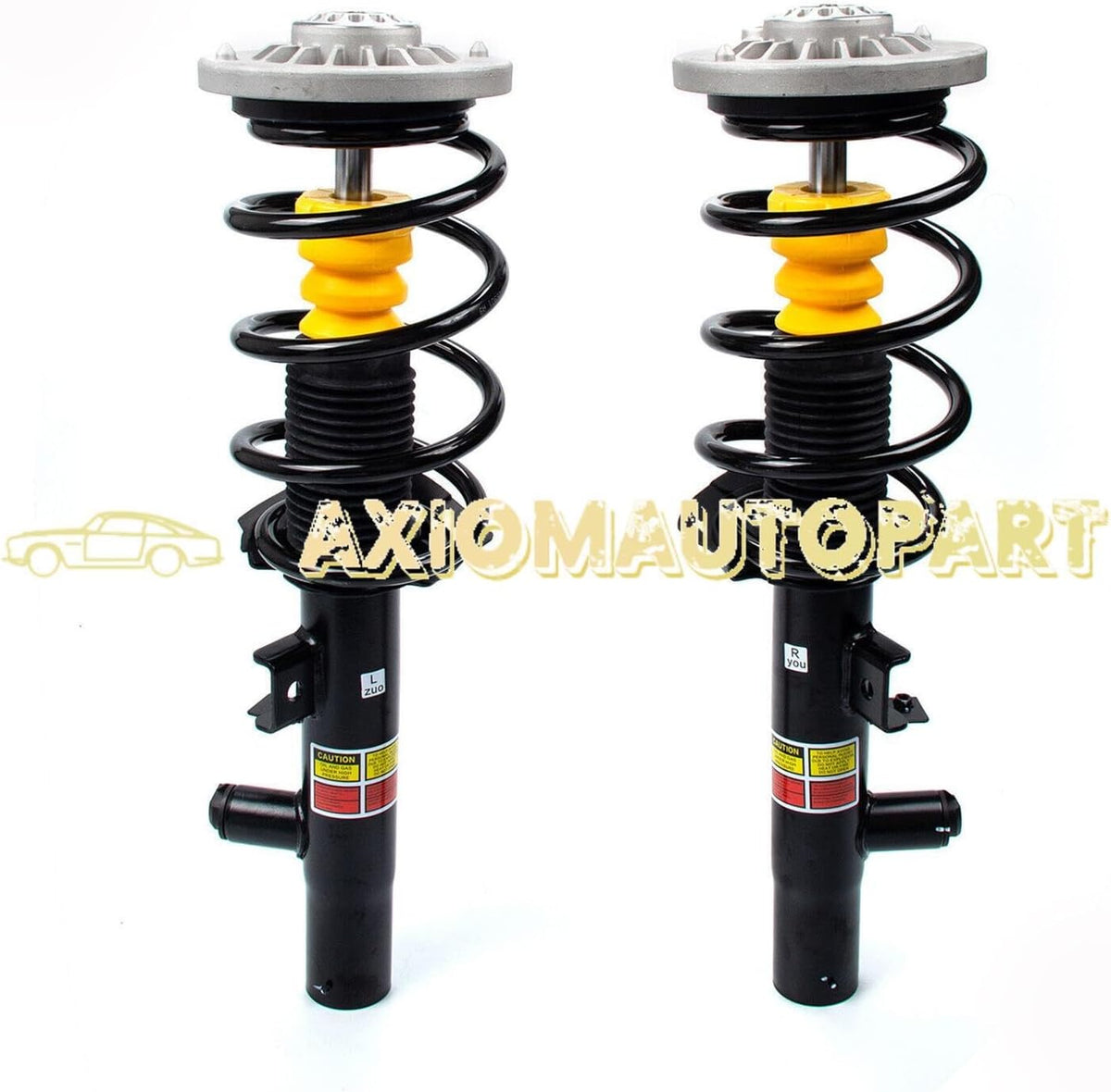 ya 12 10.8 baidi Pair Front Shock Absorber Struts w/EDC fit 2011-2018 for BMW X3 F25 X4 F26 xDrive35i