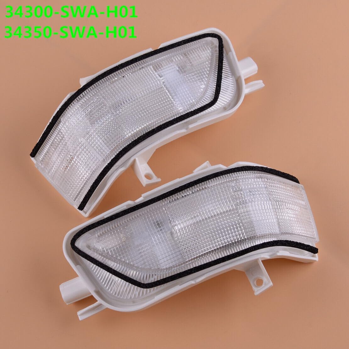 ya 4 8.8 Wing Mirror Indicator Left & Right Lens Lamps Light For 2007-2011 for Honda CRV CR-V