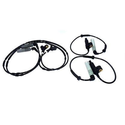 ya 4 8.8 4-Piece Set of Front and Rear ABS Wheel Speed sensors Suitable for BMW E46 OEM 34521164651 34521164652