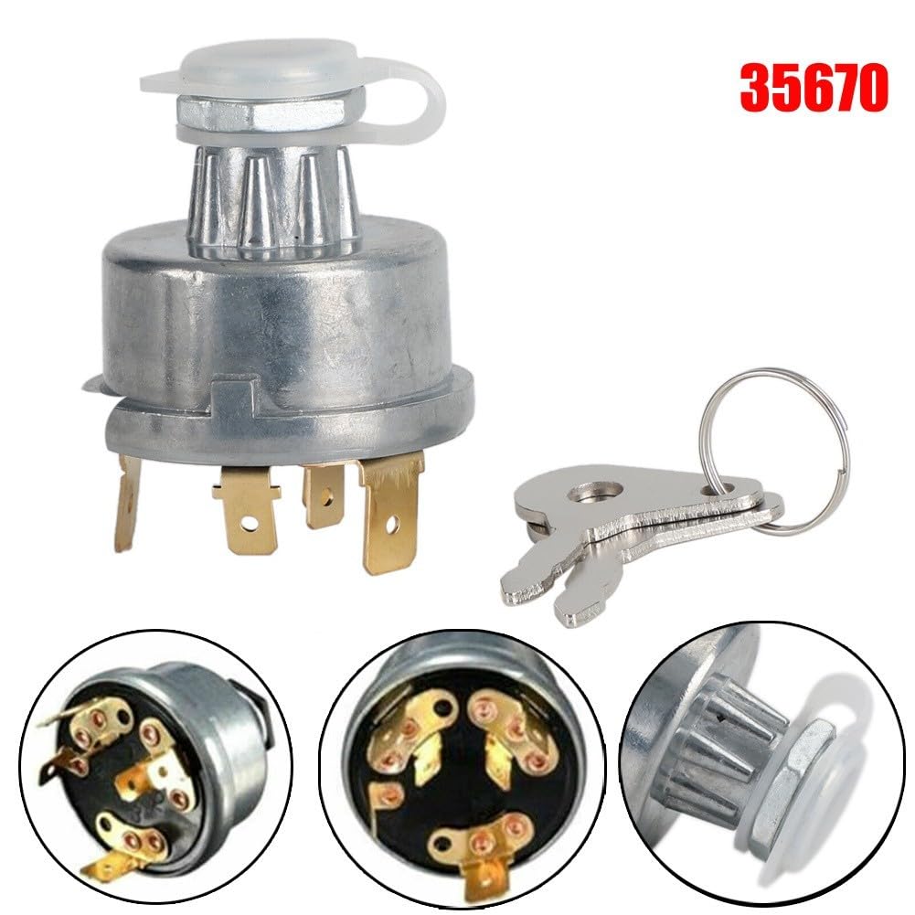 ya 23 10.7 baidi Ignition for Lucas 128SA 35670 Tractor Accessories Durability Tractor Keys 150g