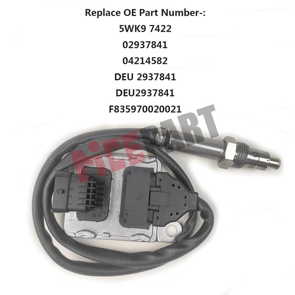 ya 9 10.24 5WK9 7422 Nitrogen Oxide Sensor 02937841 4214582 04214582 Compatible DEUTZ Truck