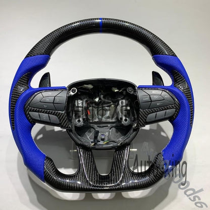 ya 8 8.24 baidi Carbon Paddle shifters for Dodge for Charger for Challenger SRT R/T Steering Wheel 2015+