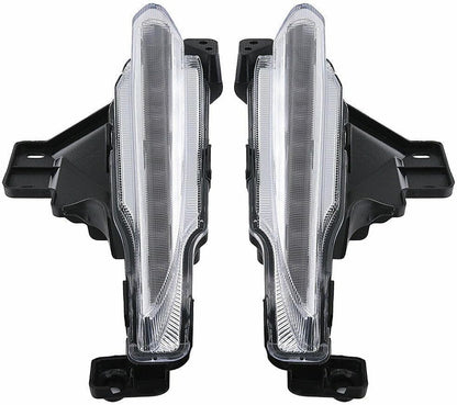 ya 2 8.15 1 set of LED DRL daytime running lights fog lights suitable for for Mazda 3 Axela 2017