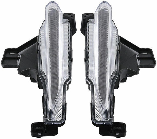 ya 2 8.15 1 set of LED DRL daytime running lights fog lights suitable for for Mazda 3 Axela 2017