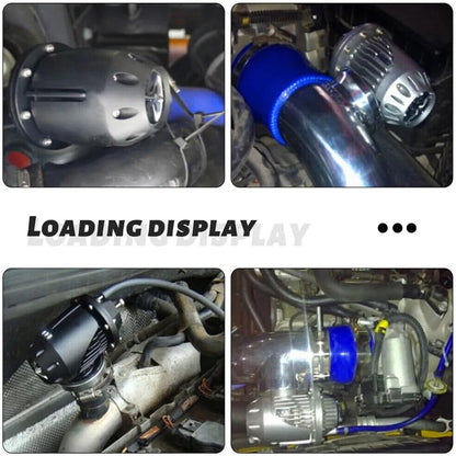 ya 4 8.24 baidi For HKS 2 SQV2 SSQV Aluminum Turbo Blow Off Valve w/Direct Fit Adapter Silver