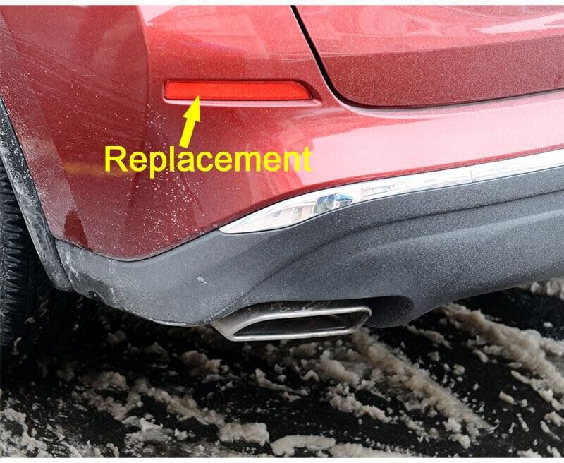 ya 4 8.24 baidi One pair of rear bumper reflectors left and right set fits for Nissan Murano 15-19/Leaf 18-19