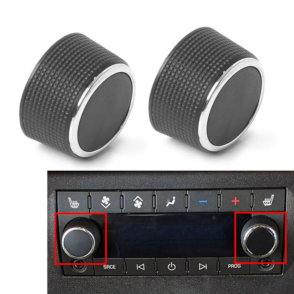 ya 3 8.24 baidi One Pair of Rear Radio for Audio Volume Control knob Buttons fits for Chevrolet GMC 2007-13
