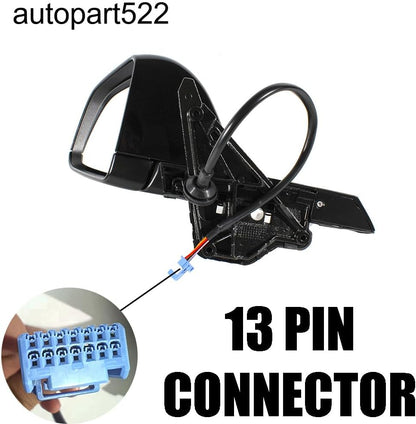 ya 4 8.10 for Tesla Model Y 2020-2023 Black Left Driver Side Mirror 13 Pin Heated