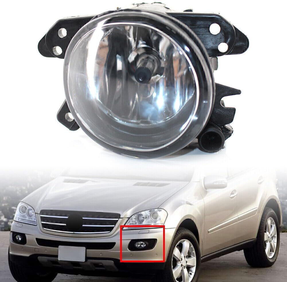 ya 10 9.16 zhengce for Mercedes-Benz W219 07-10 Car Front Fog Light Lamp left Side With Bulb F