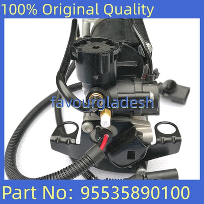 ya 10 9.16 baidi Air suspension compressor pump with bracket for VW Touareg and for Porsche for Cayenne 03-10-