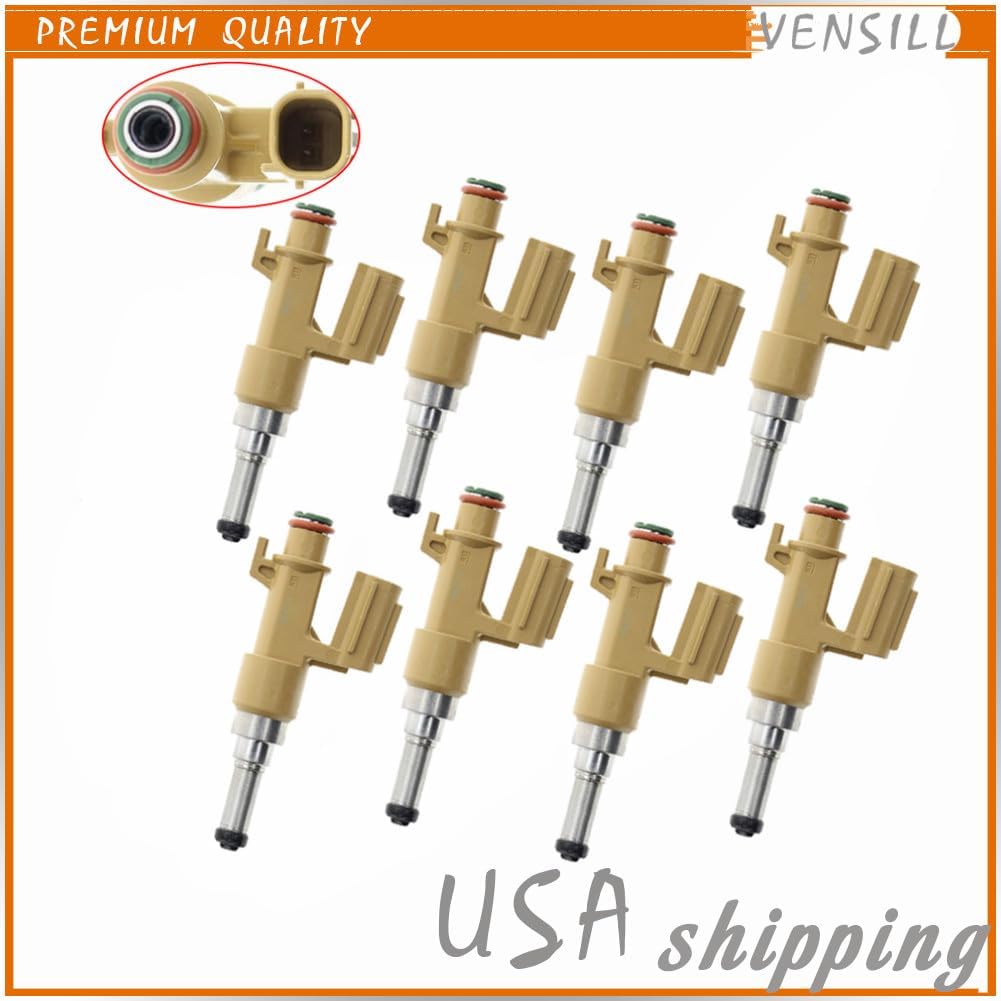 ya 10 9.16 baidi 8X 23250-0S020 Fuel Injector For 07-11 for Toyota Tundra Sequoia for Lexus GX460 4.6 5.7