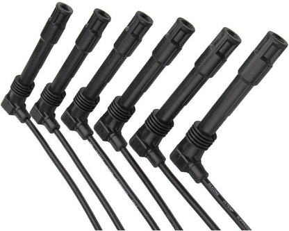 ya 4 8.10 6PCS Ignition Spark Plug Wire Cable for Audi A6 Quattro 2001 Avant 2.8 250079696