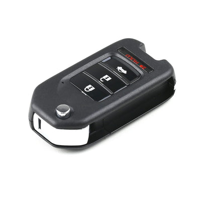 ya 3 8.24 baidi 5X XKHO01EN Universal Wire Flip Remote Key for Honda Style 3+1 Buttons