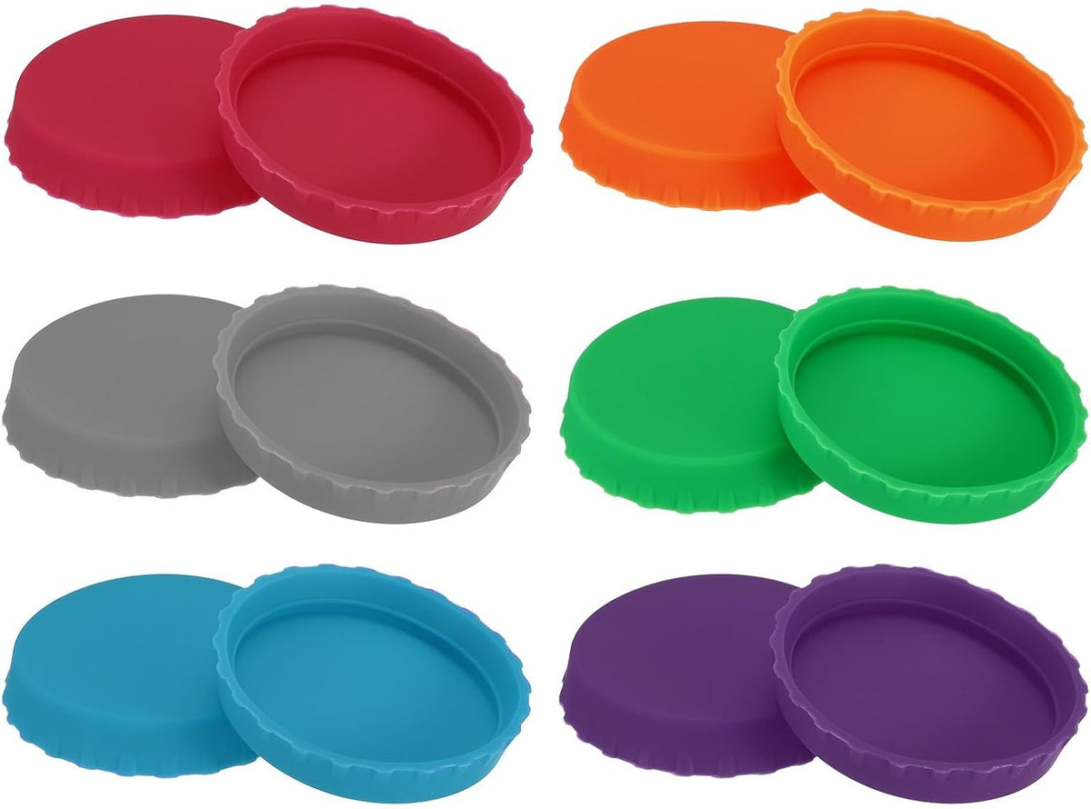 ya 14 9.20 baidi Silicone Soda Can Lids, 6Pcs Drink Cans Cover Red/Purple/Orange/n/Blue/Gray-1
