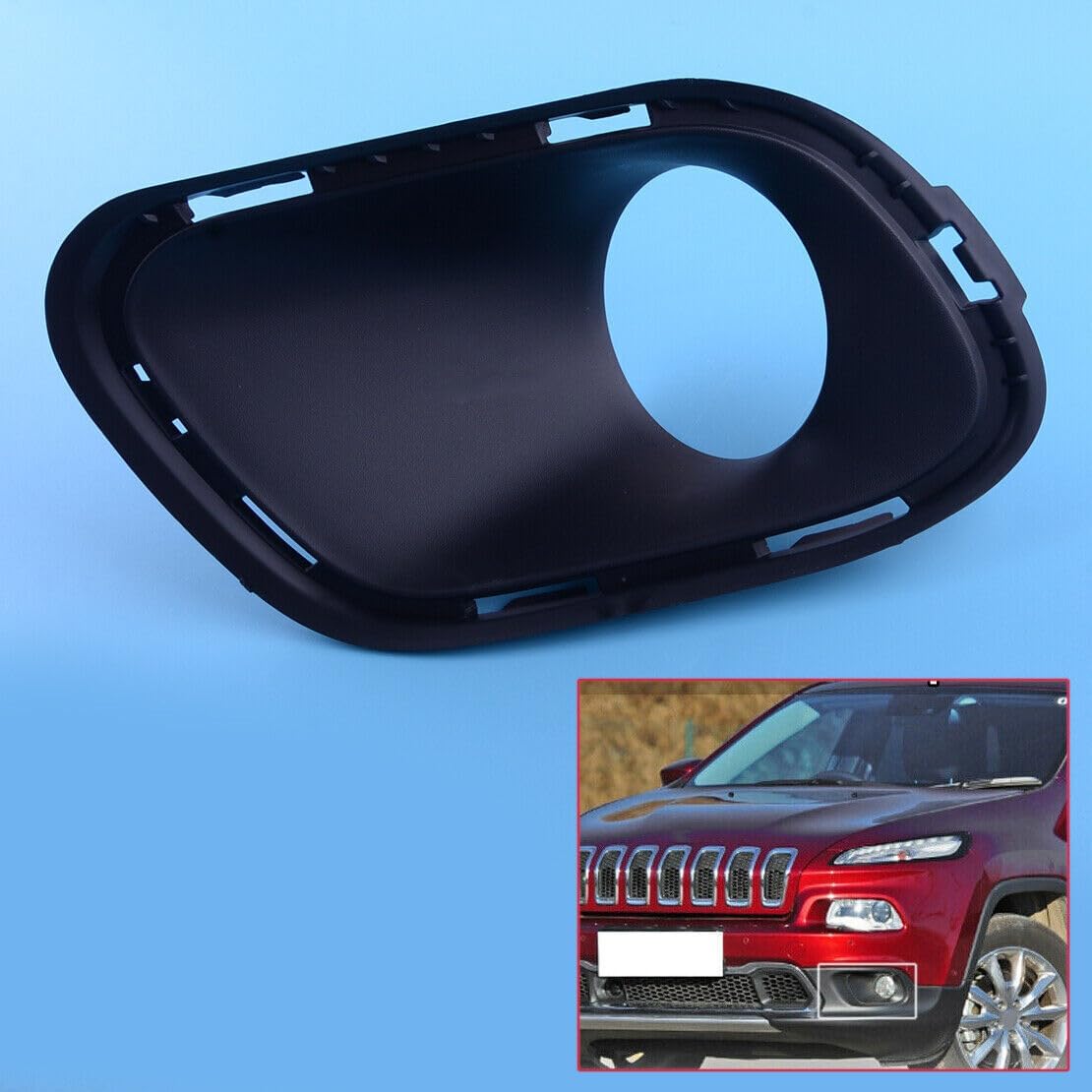 ya 4 8.10 Fog Light Driving Light Trim Left Fits for Jeep Cherokee 2014-2018 68078285 