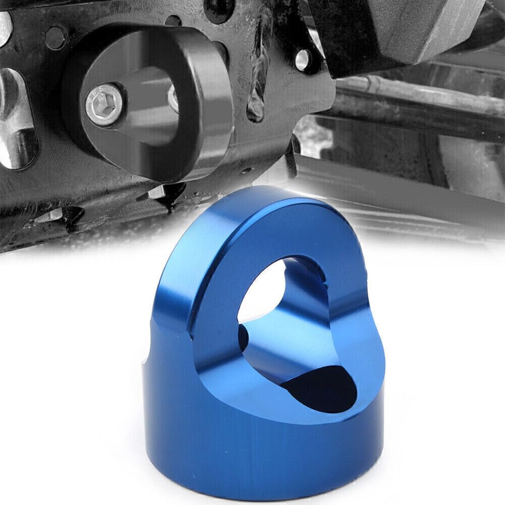 ya 9 10.24 for Polaris General RS1 RZR XP 1000 /Turbo Blue Billet Front Tow Hook Tie A