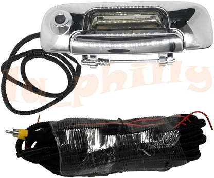 ya 10 9.16 baidi Tailgate Handle w/Camera&Wiring Harness Fits for Dodge for Ram 1500 2500 3500 Chrome