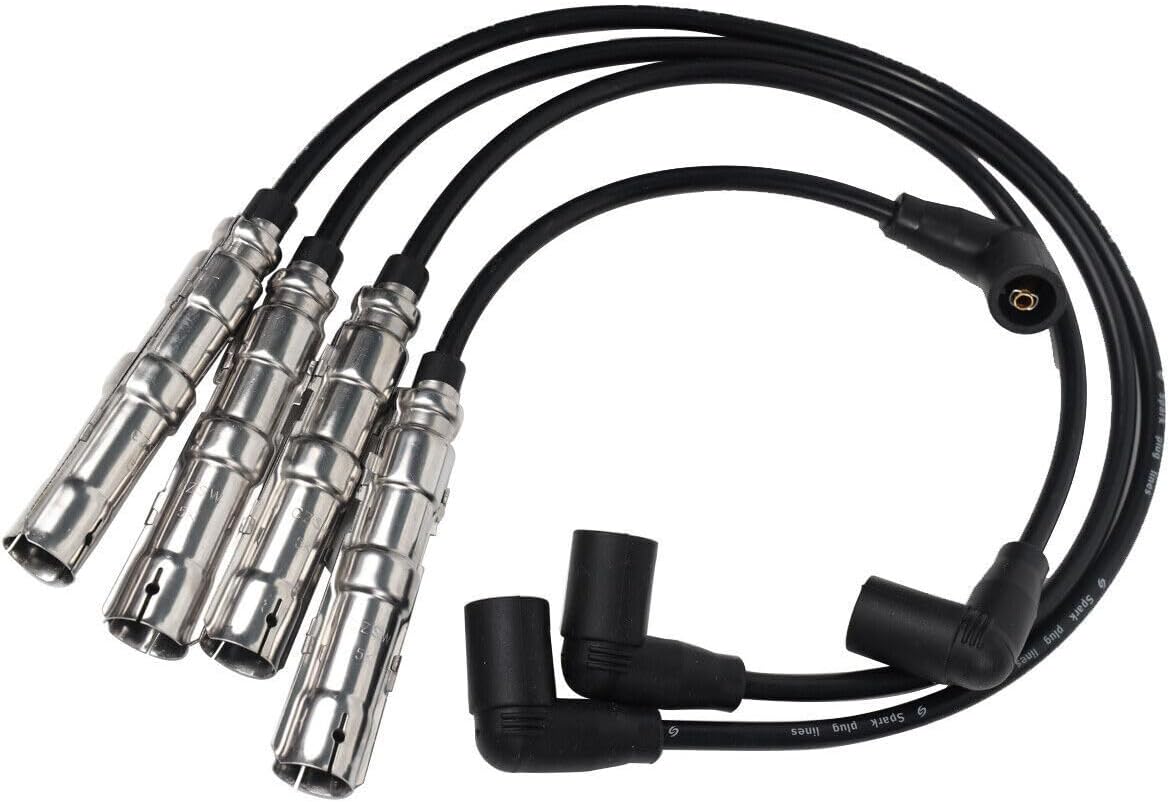 ya 7 8.24 baidi 4PCS for VW for JETTA for Passat 06A905430 Spark Plug Wires Ignition Cable New