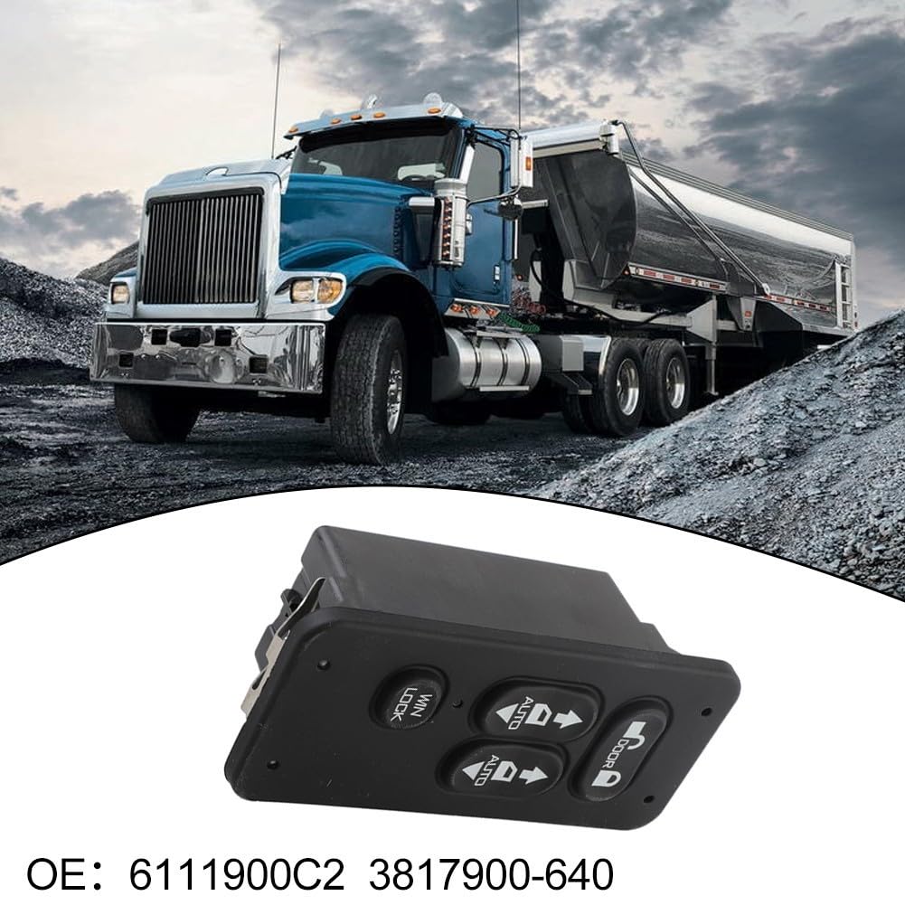 ya 23 10.7 baidi Sleek Design Power Window Control Switch for for Navistar Trucks 6111900C2