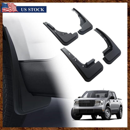ya 5 8.10 4x New Car Front & Rear Guard Mud Guards Splash Set for Ford Maverick 2022-2023