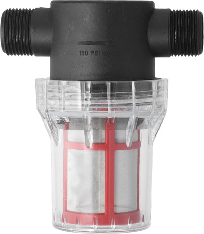 ya 14 9.20 baidi Efficient 34 Inch Water Pump Filter 200 Mesh Pre Filter 304 Stainless Steel-1