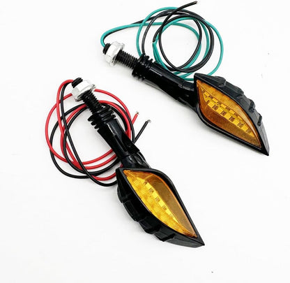 ya 11 9.14 zhengce 4 Pieces Motorcycle LED Turn Signal Lights for Honda Shadow VT 600 700 750
