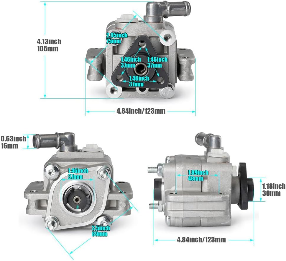 ya 14 9.20 zhengce 1Pcs Power Steering Pump for BMW 116 i / 120 i / 316 i / 318i 32416780413-1