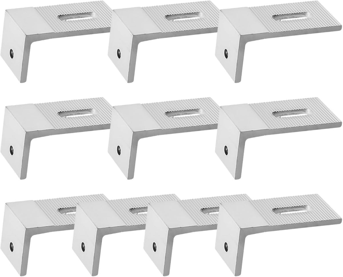 ya 26 10.21 baidi Aluminum Solar Panel Mounting L Brackets 90 De Angle PV Connection Angle New