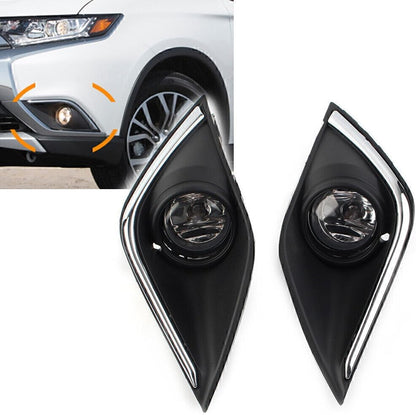 ya 13 9.15 baidi Fog Light Headlight Protector Grille Guard Switch Kit for Outlander 2016-20
