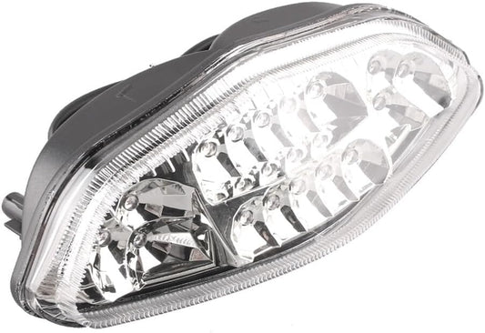 ya 4 8.8.2 LED Tail Light Brake Turn Signal Lamp for Suzuki DL650 V-Strom 2004-2009 Clear