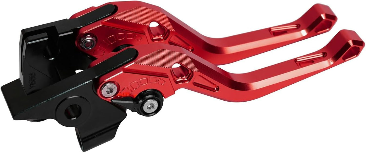 ya 5 8.10 for Suzuki Katana GSX650F 2008-2015 2009 2010 Rhombus Clutch Brake Levers Short