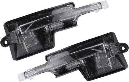 ya 14 9.20 zhengce A pair of side door wing mirror lights turn signal lights LED for Cadillac-1
