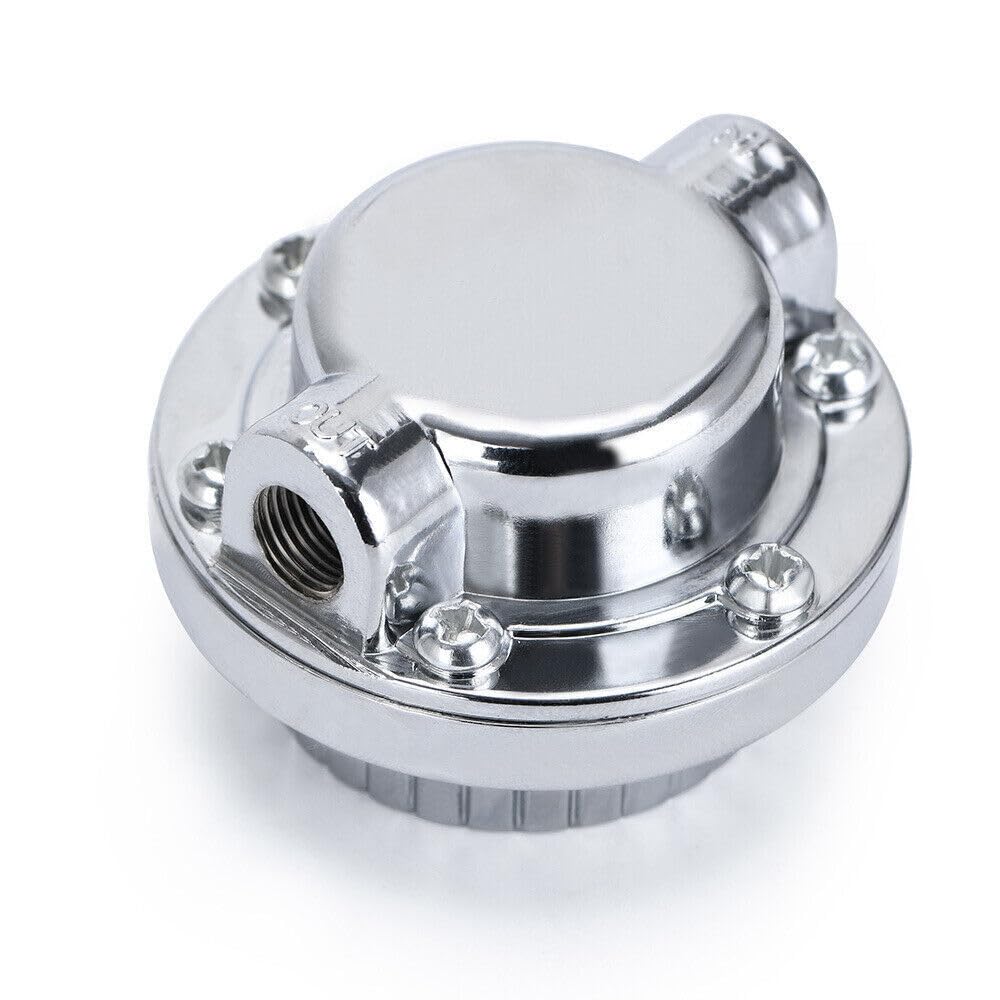 ya 2 8.15 1-6 PSI Universal Adjustable Fuel Pressure Regulator kit Suitable for Carburetor Engines