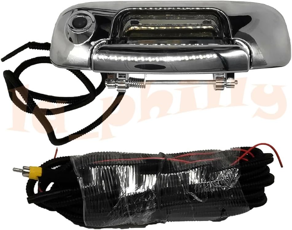 ya 10 9.16 baidi Tailgate Handle w/Camera&Wiring Harness Fits for Dodge for Ram 1500 2500 3500 Chrome