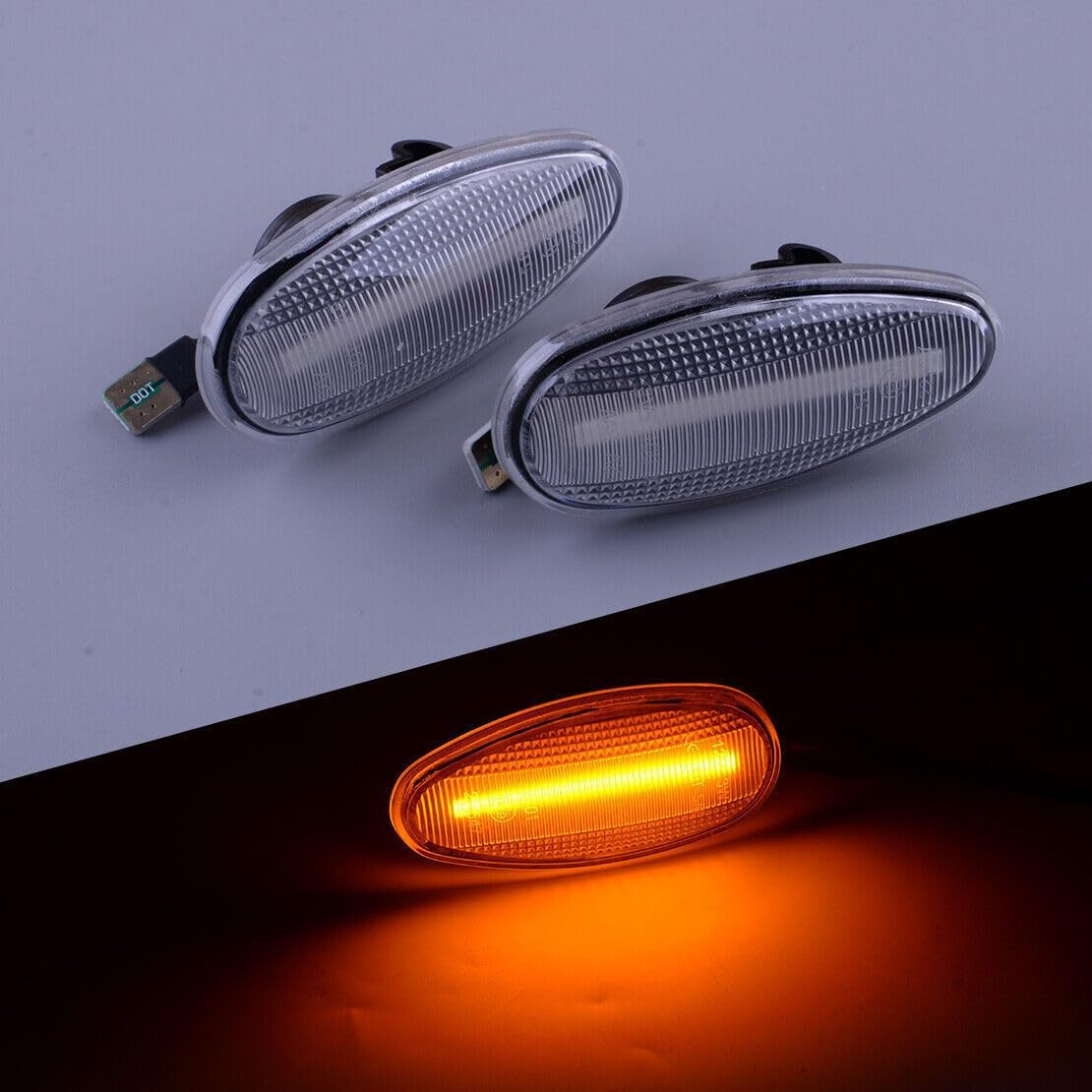 ya 7 8.24 baidi Car Dynamic LED Side for MAN ufacturer Flash Lights Fit for Mitsubishi for Outlander Lancer 
