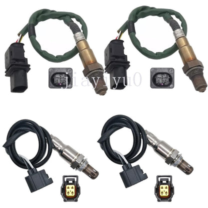 ya 4 8.8 4pcs Oxygen O2 Sensor Front+Rea for 2017-2019 for Mercedes-Benz AMG GT V8 4.0L