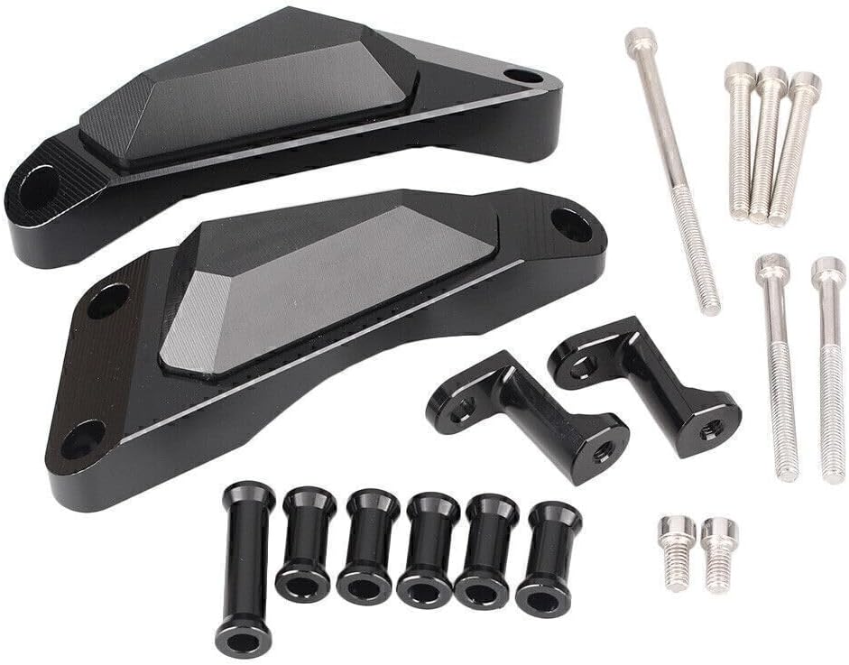 ya 2 8.15 for Yamaha MT-09 2014 2015 2016 2017 BLK CNC Engine Guard F for Ram e Slider Protector
