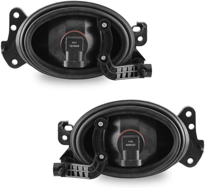 ya 10 9.16 zhengce 1Pair L&R Fog Lights Clear Glass Lens for Mercedes-Benz X164 GL320 GL450 GL
