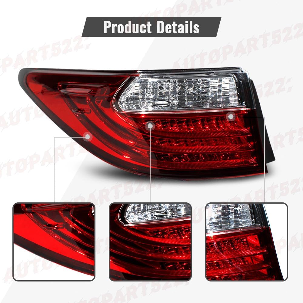 ya 5 8.24 baidi Left outer tail light for Lexus ES350 2013 2014 2015 rear tail light 81561-33560