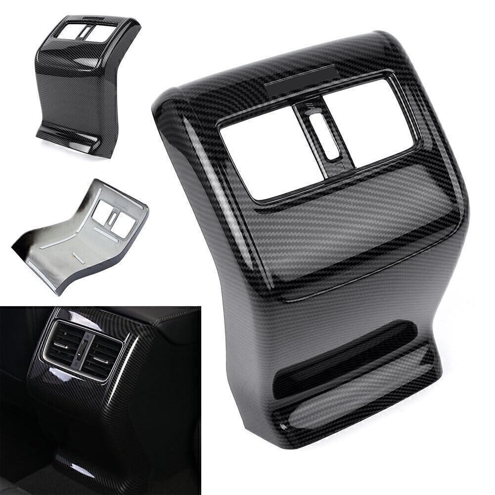 ya 6 8.14 ABS Plastic Rear Armrest Box Air Vent Outlet Cover Trim Fit 2018 for Honda for Accord