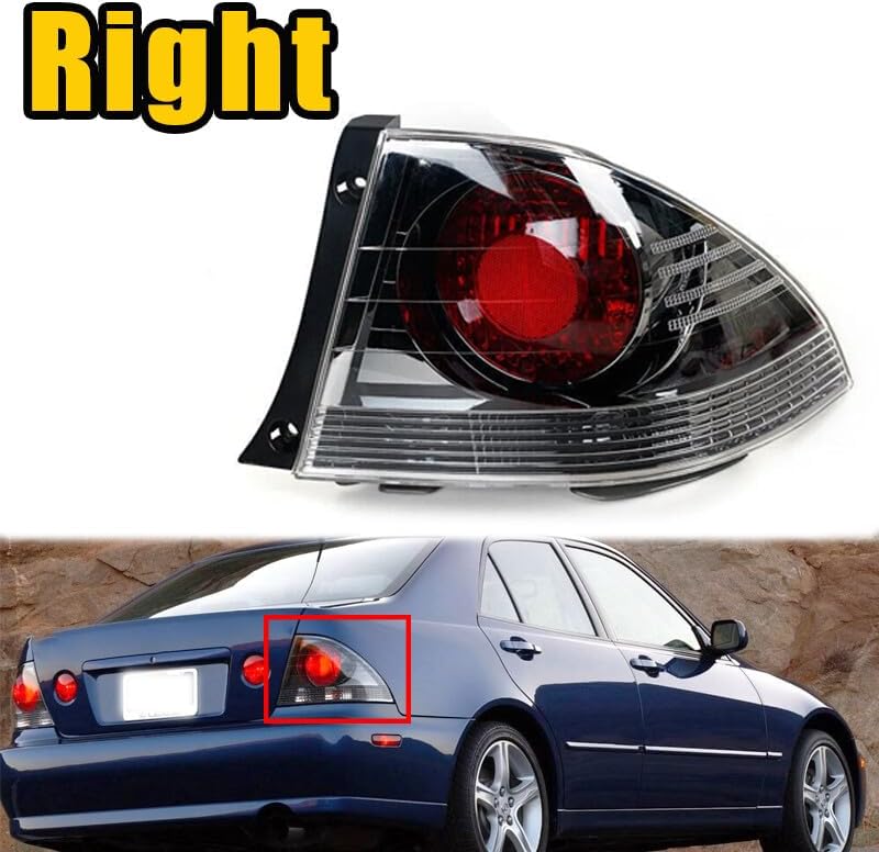 ya 4 8.10 Right For 2001-2005 for Lexus IS200 IS300 1Pcs New REAR Tail Lamp Without Bulb