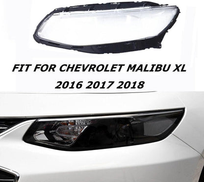 ya 4 8.10 Left Headlamp Cover Headlight Lens Clear for Chevrolet Malibu XL 2016 2017 2018