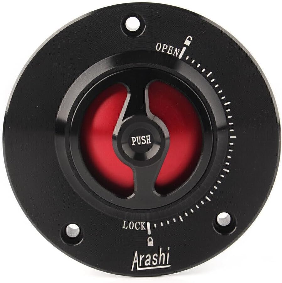 ya 6 8.24 baidi for Suzuki GSF650 1250 1200S Bandit Red Motorcycle Gas Cap Fuel Oil Tank Cover