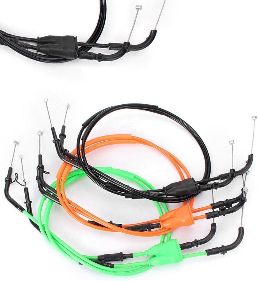 ya 4 8.8.2 for Kawasaki ZX10R 2006-2007 2x Motorcycle Throttle Cable Accelerator Wire