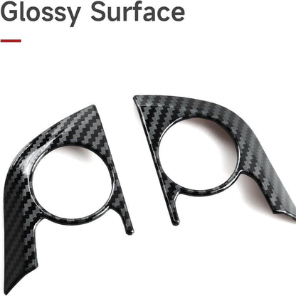 ya 5 8.10 for 18-21 for Camry Steering Wheel Patches Carbon Fiber Steering Wheel Trim