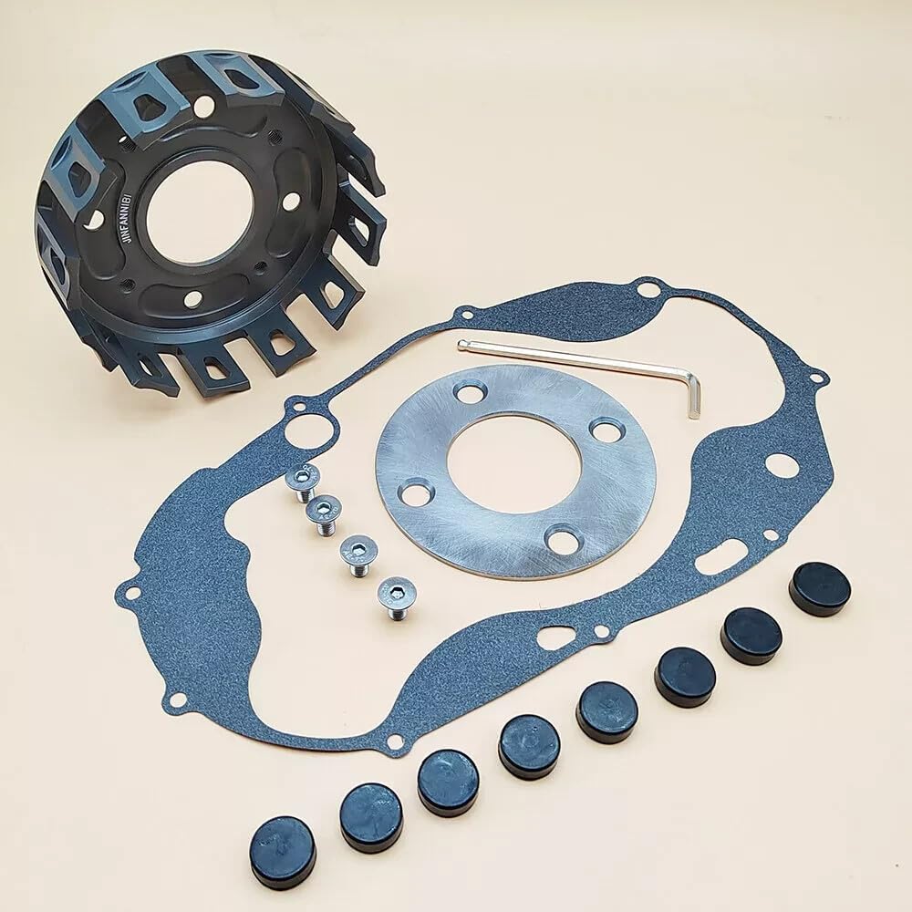 ya 9 10.24 Billet CNC Clutch Basket Bushings & Gasket for Yamaha YFZ350 Banshee 350 1987-06