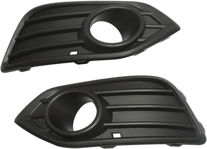 ya 4 8.10 Pair Front Fog Light Lamp Trim Cover Grille Bezel Fit for Honda HR-V 2019-2021