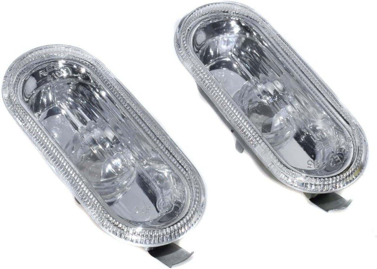 ya 9 10.24 One pair of transparent side marker lights for VW for JETTA for Golf MK4 PA