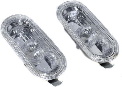 ya 9 10.24 One pair of transparent side marker lights for VW for JETTA for Golf MK4 PA