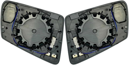 ya 14 9.20 zhengce 2X RH&LH for C E S Class W204 W212 Mirror Glass Left Dimming & Heating Zone-1